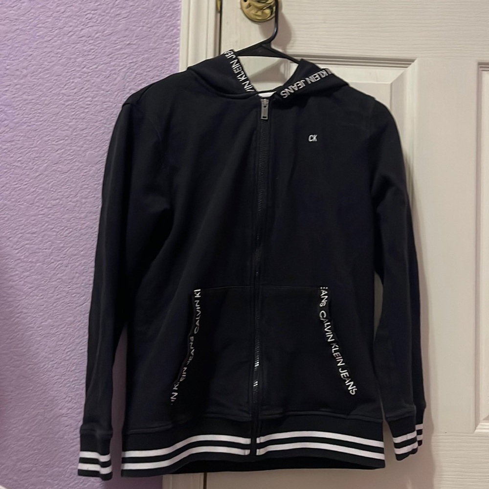 Calvin Klein jeans youth 14/16 zip up sweatshirt